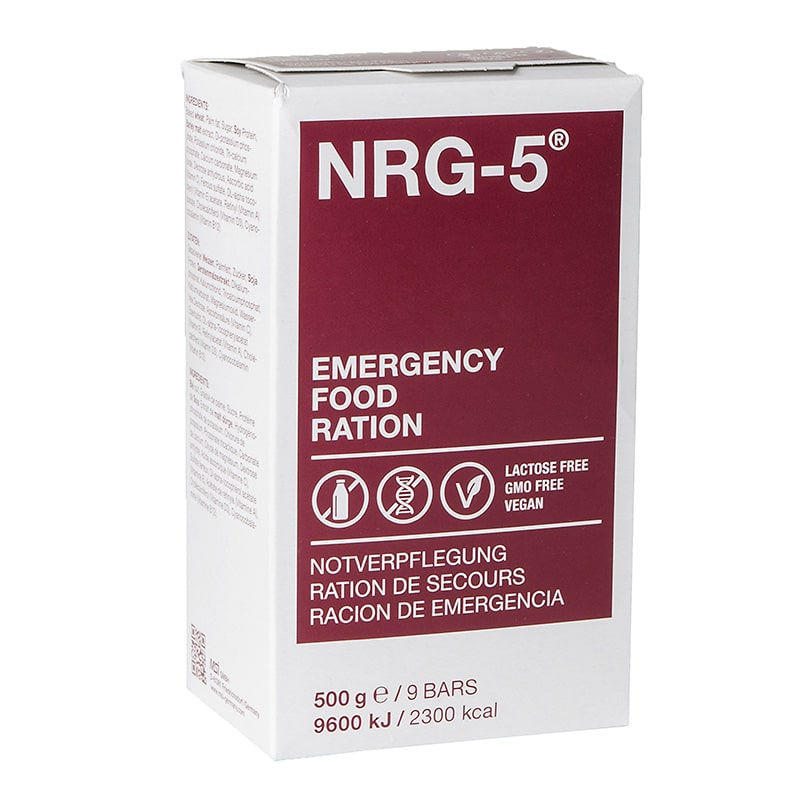 Ration d'urgence NRG-5 Emergency Food pour la survie