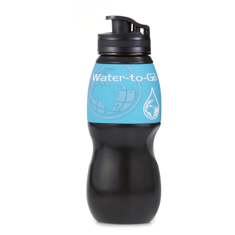 Acheter Gourde filtrante Water To Go bleue sur Les Survivalistes