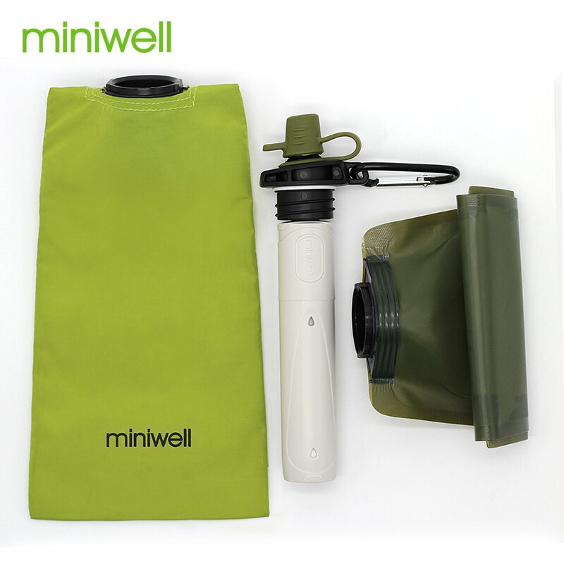 Paille filtrante d'eau de survie MINIWELL – Les Survivalistes