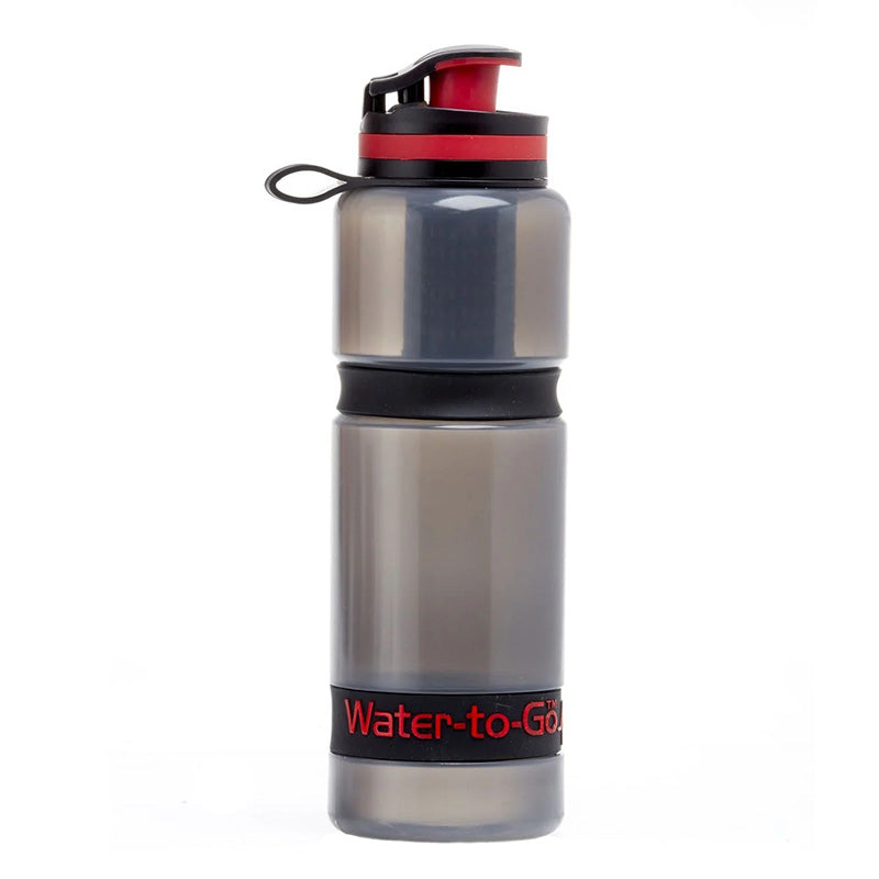 Gourde filtrante Water-to-Go Active pour outdoor et sportifs adapté pour porte-bidon