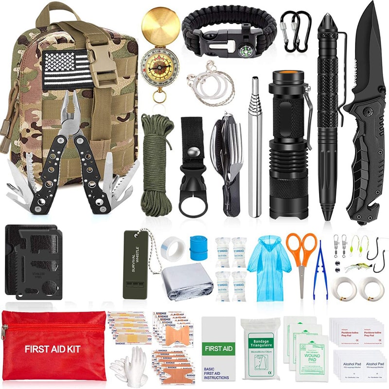 kit survivaliste militaire