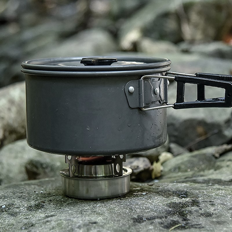 Réchaud de Survie à alcool en aluminium Lixada