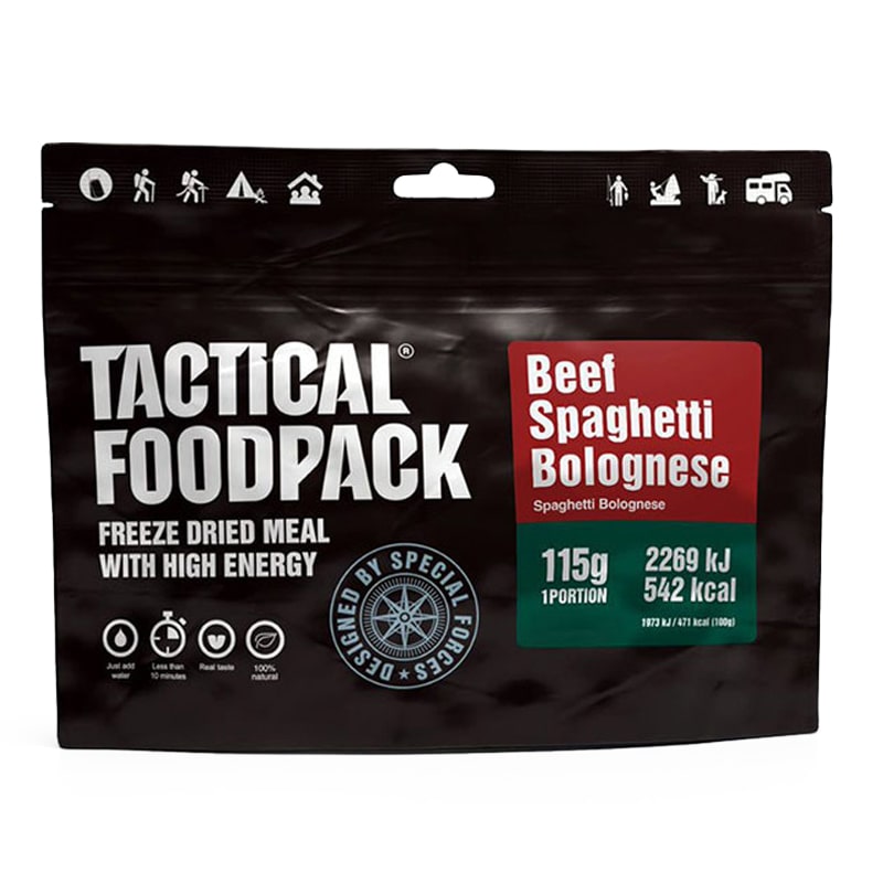 Ration survie spaghetti bolognaise Tactical Foodpack