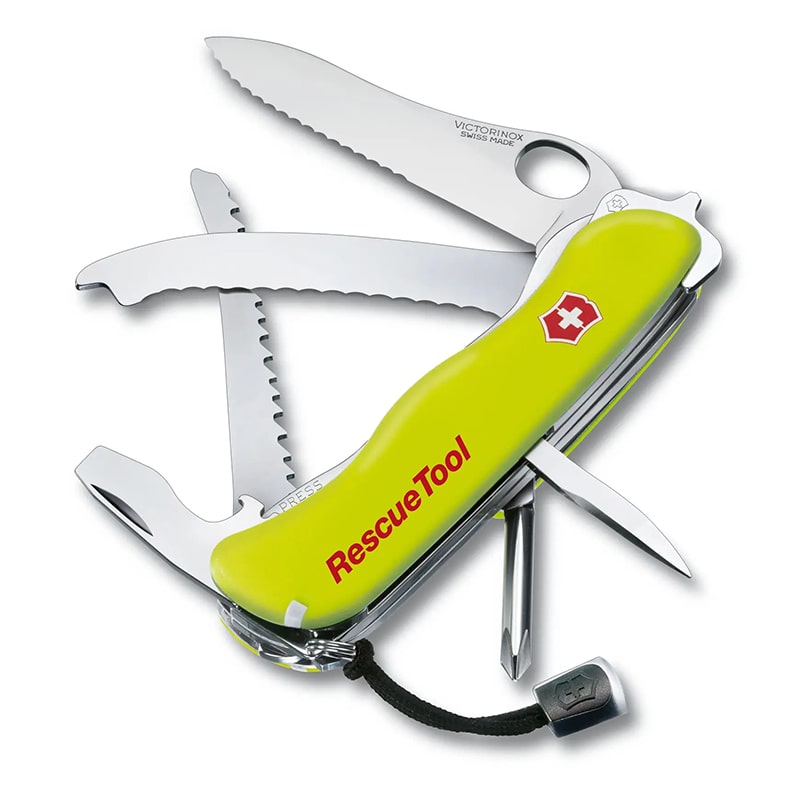 Victorinox Rescue Tool Couteau Suisse de Survie et d'Urgence